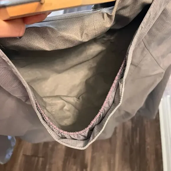 The North Face HyVent 2.5L Hooded Rain Windbreaker Jacket Gray Pink Women’s S - Picture 11 of 12